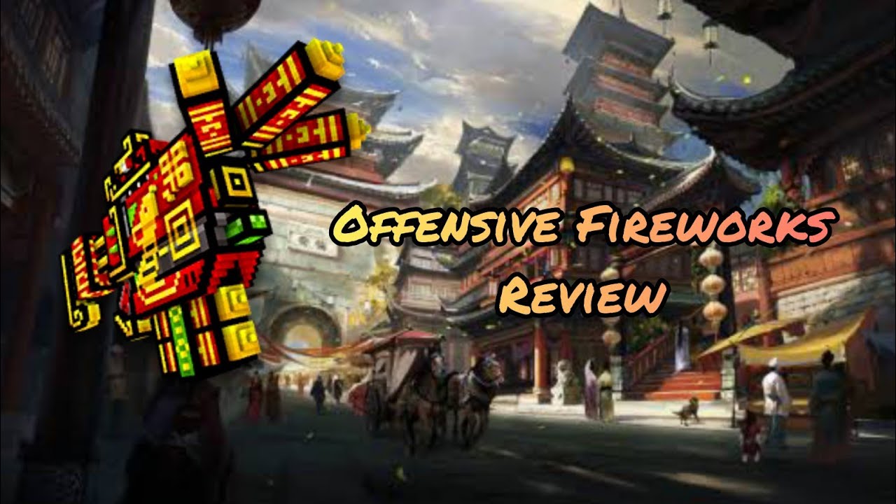 Offensive Fireworks Review [Pixel Gun 3D]