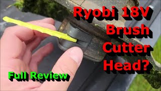 Famous Ryobi 18V Brush Cutter Head - Does It Work? - Let's Test It! Net Worth