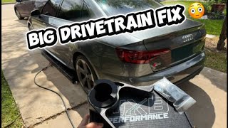 Turning My Audi B9 S4 Into a Monster (Part 2) – JXB Driveshaft Carrier Upgrade 🔥