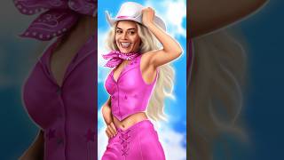 Barbie (Margot Robbie)❤️ Please subscribe, comment, like and share if you like this! ❤️ #barbie #art