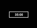 35 Minutes Silent Timer ⏰ | Soft Ending Alarm |No Music | Focus, Study, Work, Reading & Productivity