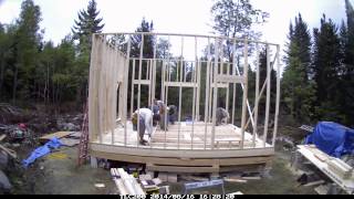 Tiny House Construction Time Lapse