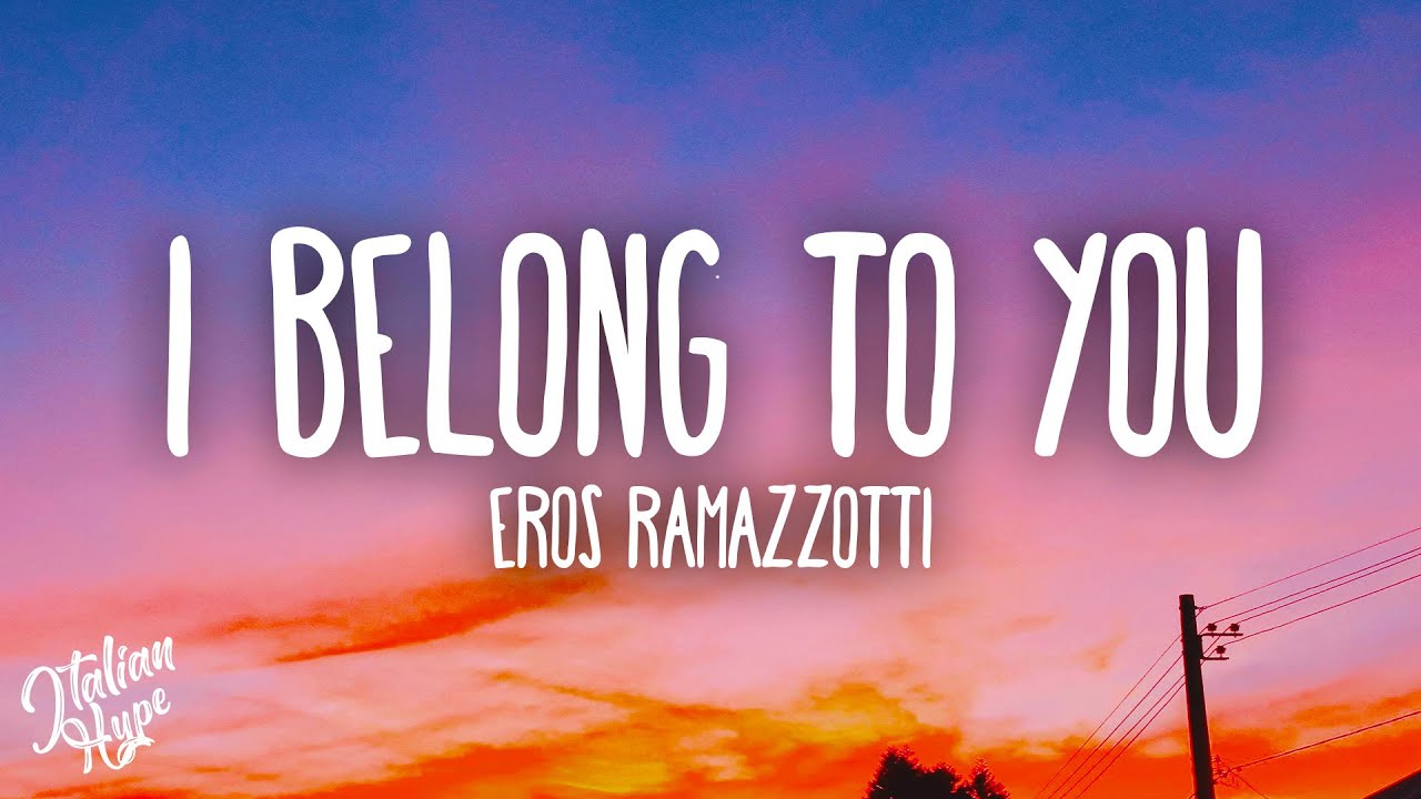Eros Ramazzotti, Anastacia - I Belong To You (Il Ritmo Della Passione)