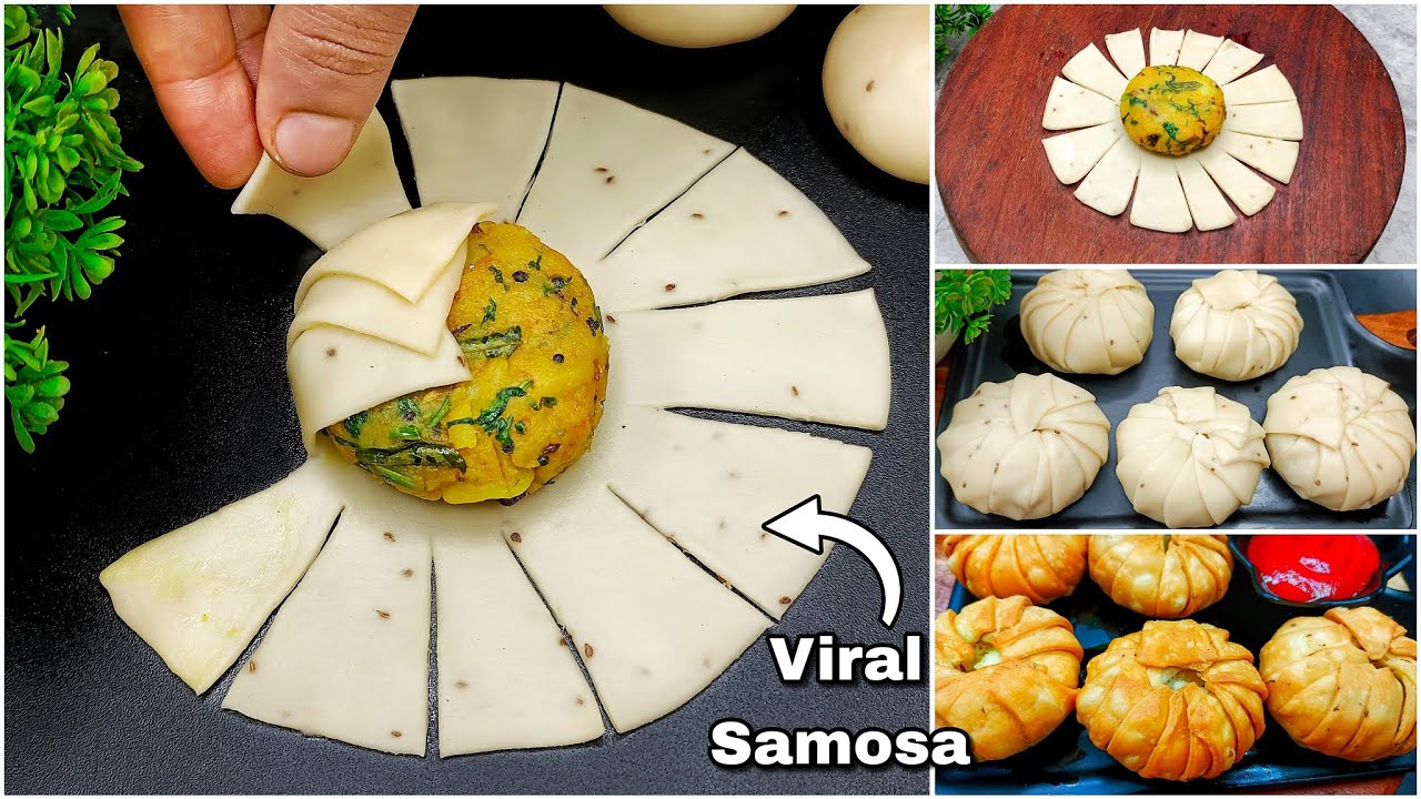 Easy Potato Snacks Recipes | Viral Potato Samosa  | New Recipe | Best Evening Snacks  | Easy Snacks