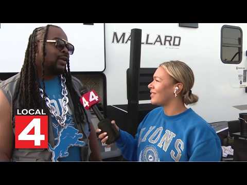Lions fans converge at Eastern Market for first tailgate of the season
