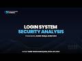 Is Your Strong Password Enough? | Login System Security Analysis