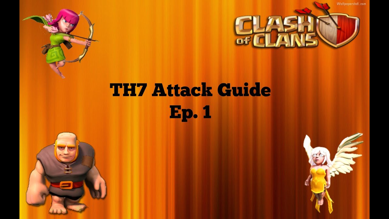 Town Hall 7 (TH7) Best Trophy Pushing  Attack Strategy/Guide