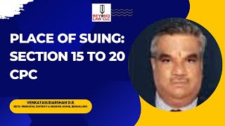 Place of Suing: Section 15 to 20 CPC by Venkatasudarshan D.R.