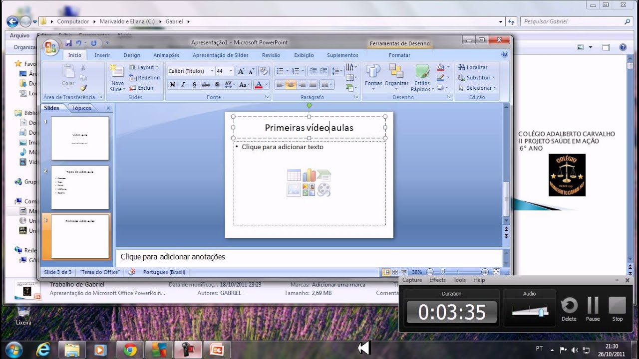 Fazer slide online no powerpoint