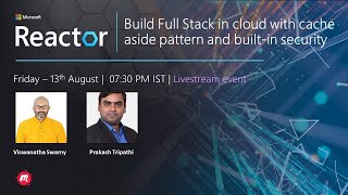 Build Full Stack in Cloud with Cache Aside Pattern and Built-in Security