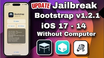 Update RoodHide Bootstrap v1.2.1 Jailbreak iOS 17.0 - iOS 14.0 for A8-A17 all devices without PC