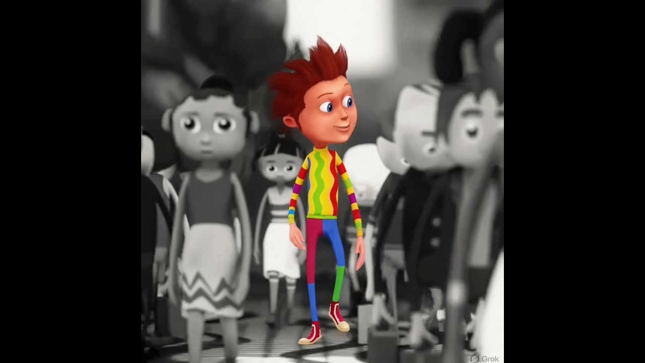 This Boy Could Turn Anyone Colorful #foryou #film #movie #fyp #shorts