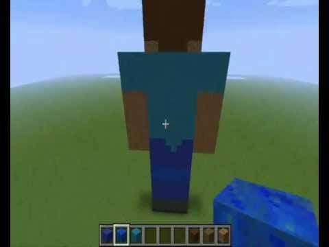 Minecraft Socha - Steve - YouTube