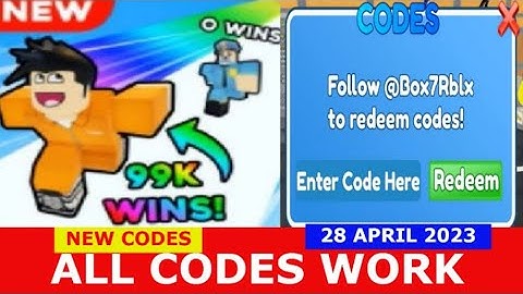 *ALL CODES WORK* Prison Race Clicker! ROBLOX | NEW CODES | April 28, 2023