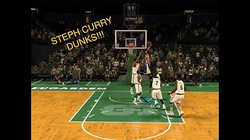 STEPH CURRY DUNK COMPILATION | NBA 2K Mobile