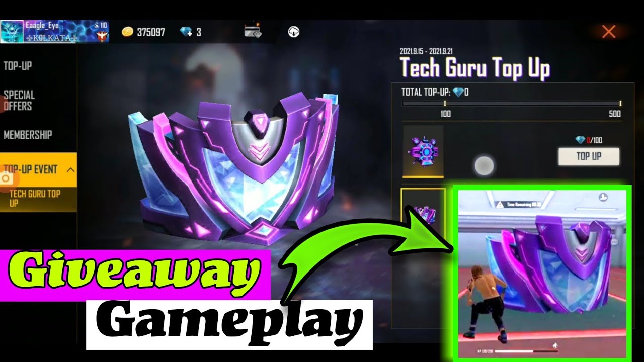Tech Guru Topup event Giveaway | Moco Gloo Wall Gameplay | InBd Gaming |