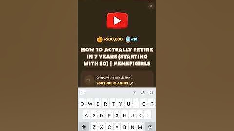How To Actually Retire In 7 Years (Starting With $0 memeGirls Code | YouTube Video Code 3 September