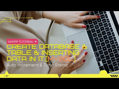 How To Create Database And Table And Insert Data In MYSQL || PHP My Admin || Xammp Server || Easy ..