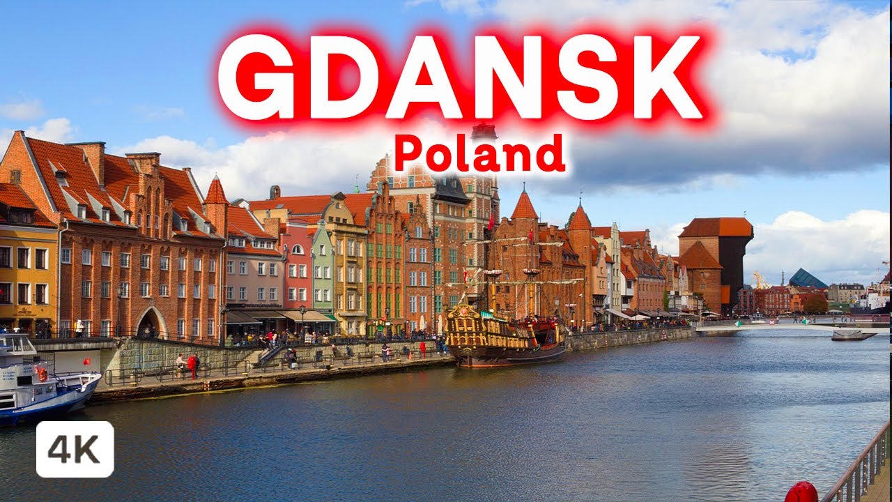 Gdansk Poland: The Most Beautiful City in Poland 🇵🇱 Walking Tour 2024