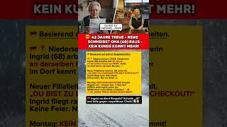 😱👏🏻 „ZU LANGSAM!" REWE FEUERT KASSIERERIN (68) NACH 42 JAHREN – KUNDEN BOYKOTTIEREN LADEN!