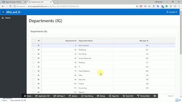 How To Customize Interactive Grid Toolbar (Oracle Apex)