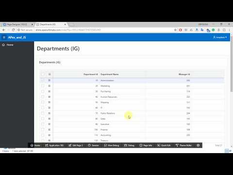 How To Customize Interactive Grid Toolbar (Oracle Apex)