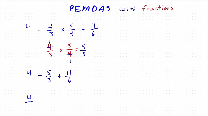 PEMDAS with Fractions