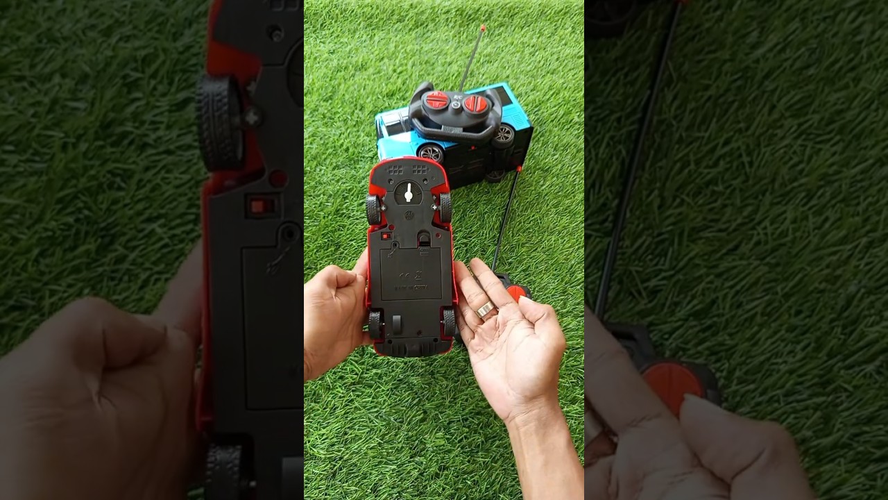 Unboxing and Testing Toys RC McQueen and RC Bus Tayo No Talking With Natural Water Sound