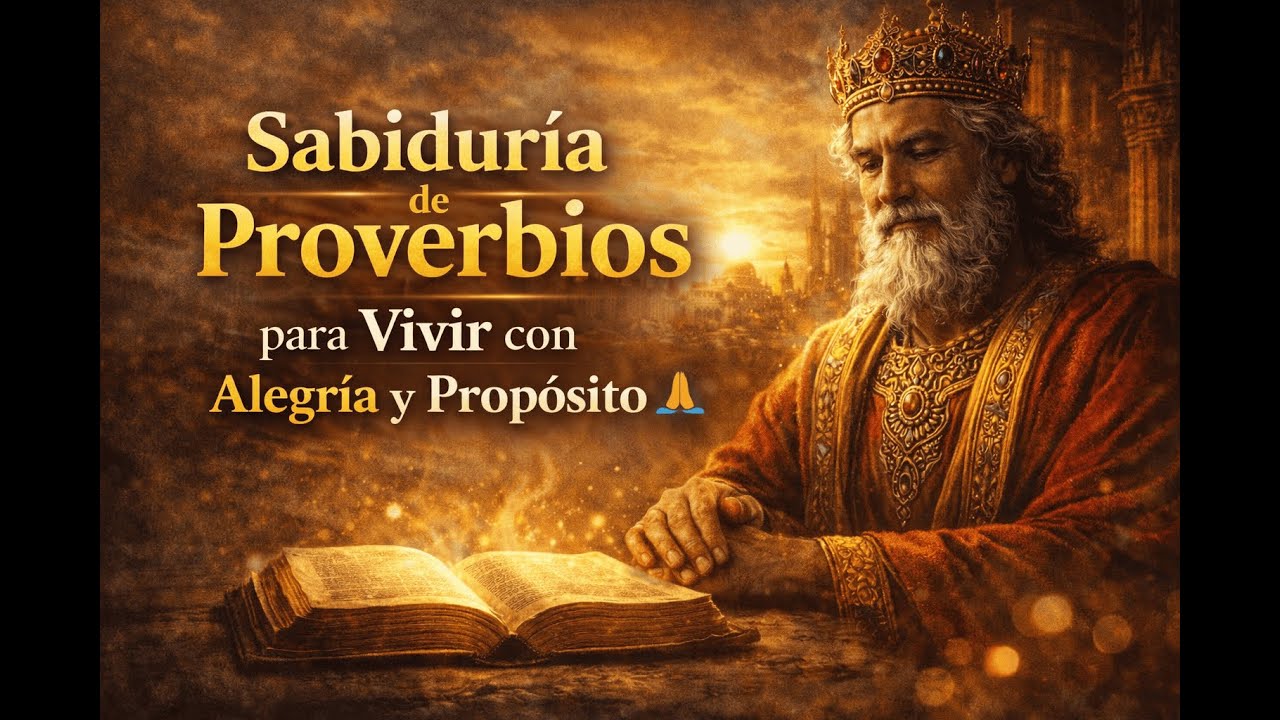 Sabiduría de Proverbios para Vivir con Alegría y Propósito