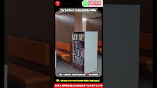 Inside FEFU’s World-Class Library! 📚| Far Eastern Federal University #fefu #mbbsabroad #mbbs #neet