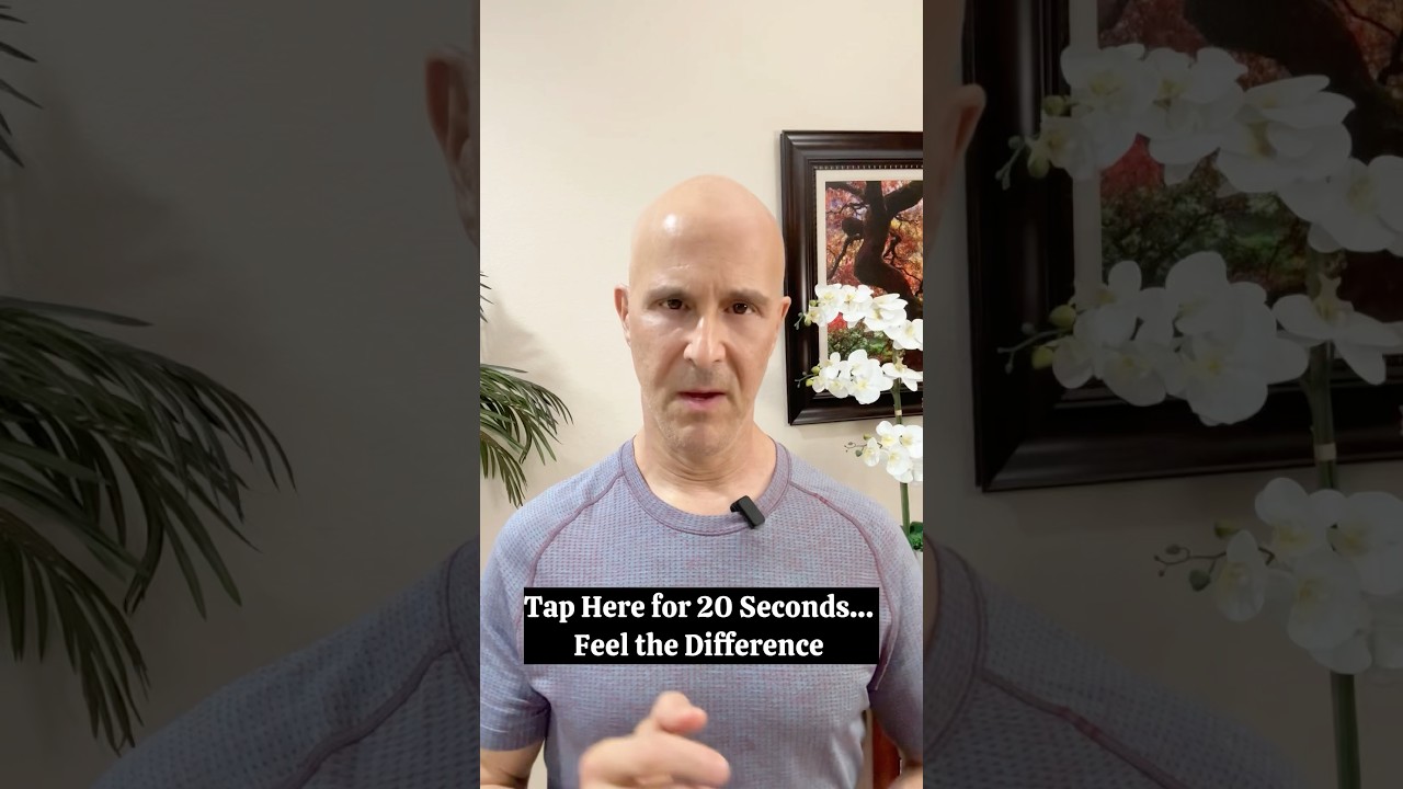 Tap Here for 20 Seconds…Feel the Difference!  #drmandell #lymphatic #cleanse #healing