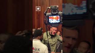 Misfits boxing star Big Stacks left bleeding after shock altercation at open workout 😮 #boxing