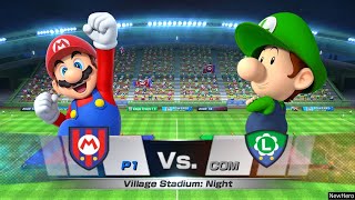 Mario Sports Superstars - Mariopeach Vs. Baby Luigidaisy