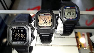 Casio W-800H-1BVES, W-800HG-9AVES, - YouTube