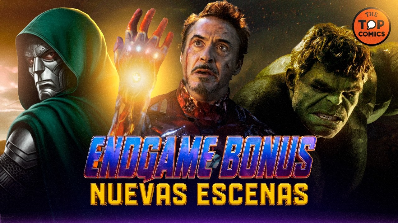 NUEVAS ESCENAS de Avengers Endgame Encore que conectan con DOOMSDAY - The Top Comics