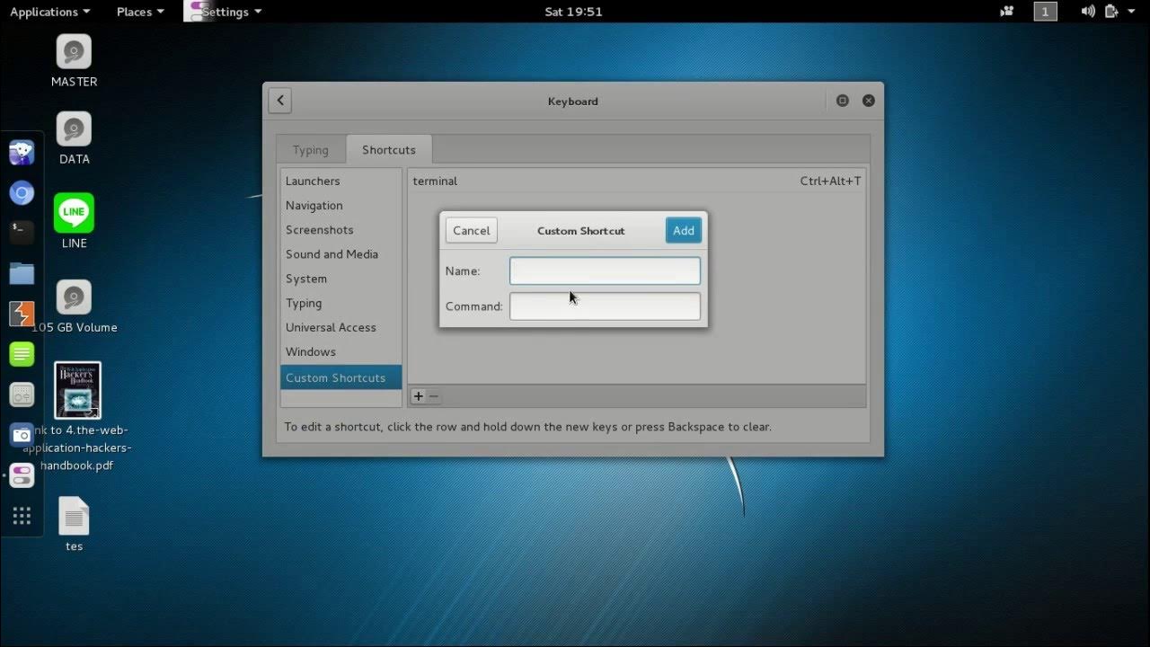 Kali Linux File Manager Keyboard Shortcut YouTube