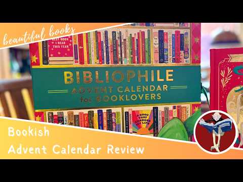 Bibliophile Advent Calendar Review 2025 (Jane Mount)