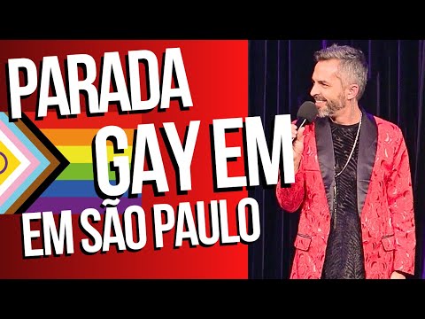 GAYS E A PARADA DA DIVERSIDADE EM SP - PARADA LGBT - HE MAN - Stand Up (Gongada Drag 4 Amigues)