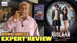 Ruslaan Movie EXPERT REVIEW By Bong Uncle | Aayush Sharma, Jagapathi Babu, Sushri Mishra