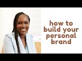 How to build your personal brand in 2024