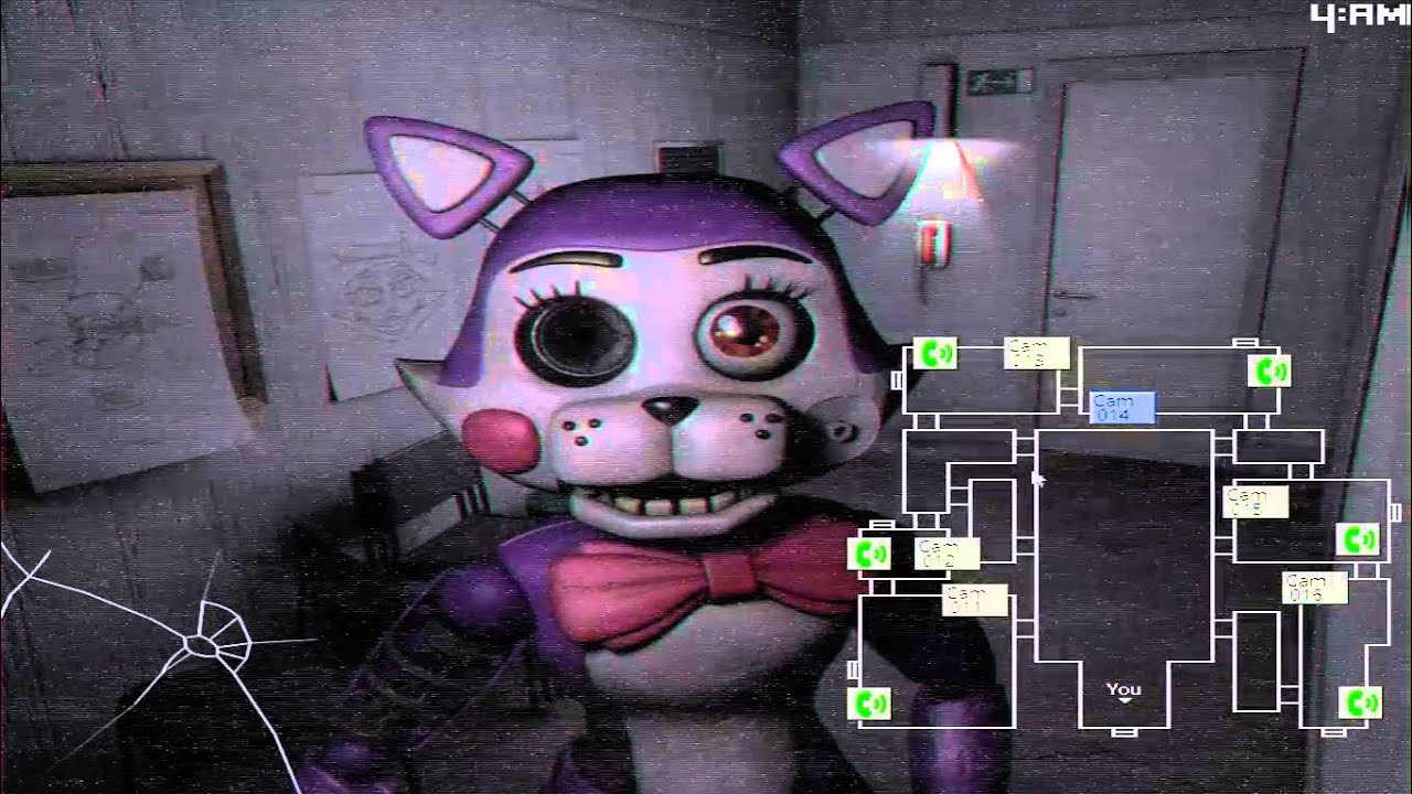 All animatronics in five nights at candy's 2 #fyp #horror #horror #fiv