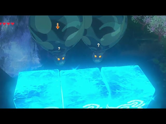 ブレワイ】依頼を受けて、水オクタの？マークを高速で点滅させてみた