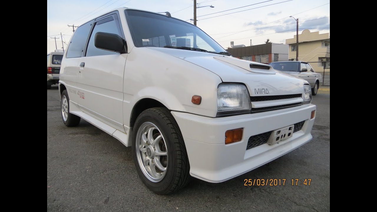 1989 Daihatsu Mira Turbo FULL TIME 4WD EFI MT5 L71V, ENGINE