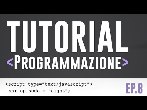 Imparare a programmare ep.8 (JavaScript)