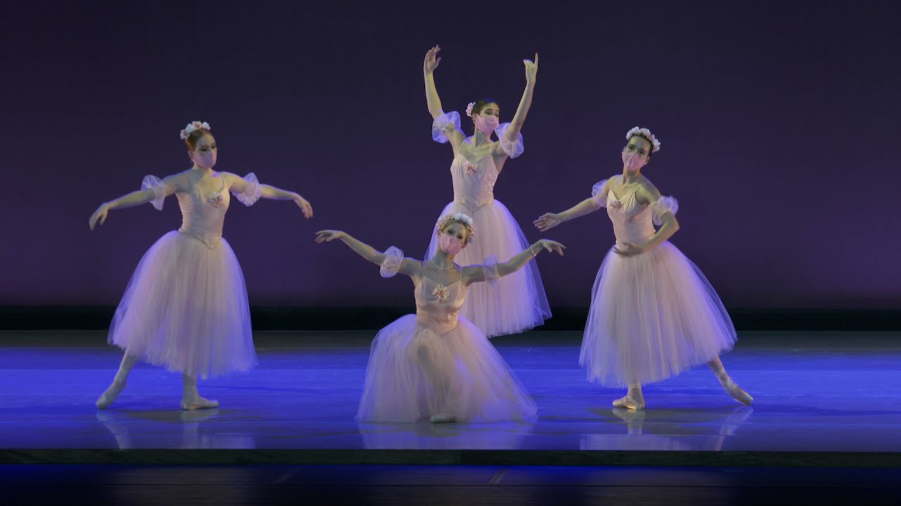 CCM Spring Production of Pas De Quatre 2021, restaged by Tricia Sundbeck