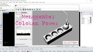 Rhinoceros tutorial _ How to draw a electric socket full video