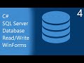 C# Database Programming for Beginners | Part 4 - Insert and Update Data Using Controls