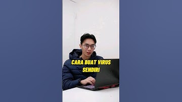 Cara buat virus sederhana sendiri #Lohkoktau #samasamabelajar