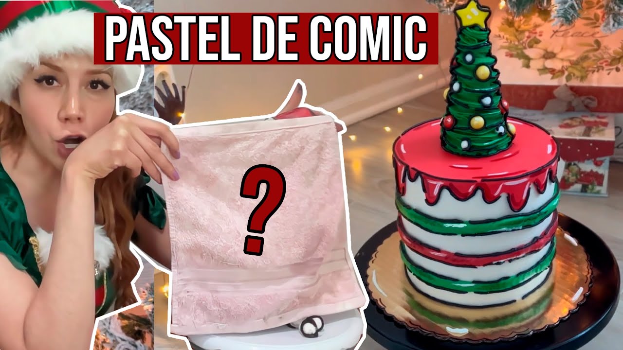 PASTEL DE COMIC NAVIDEÑO. EXPECTATIVA/REALIDAD