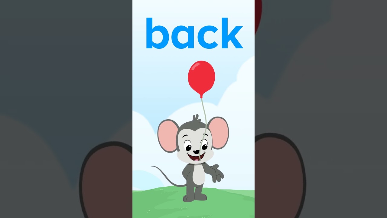 Kindergarten Sight Words: Back | ABCmouse #learning #education #sightwordsforkids #kindergarten